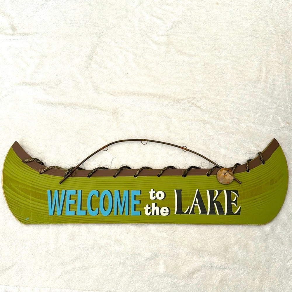 Welcome to the Lake art work